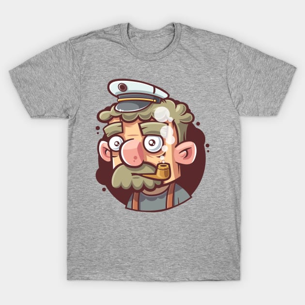 Captain T-Shirt by Xmell